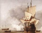 The Cannon Shot - 小威廉·凡·德·维尔德